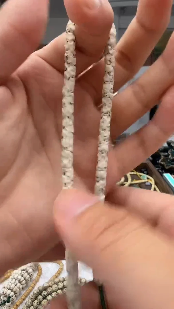手串星月菩提骨瓷白无相数星星卡6
