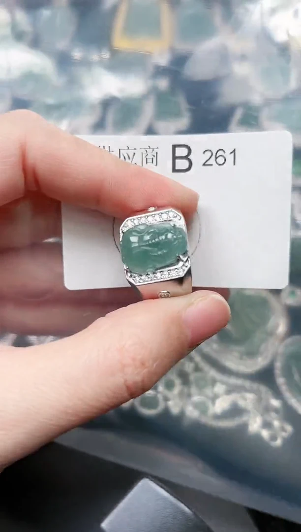 【闪购商品】翡翠颈饰未镶嵌261赠皮绳