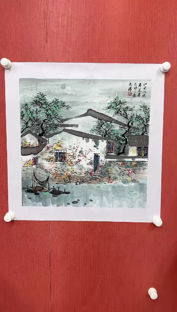 国画张先泽/精品国画/2平尺
