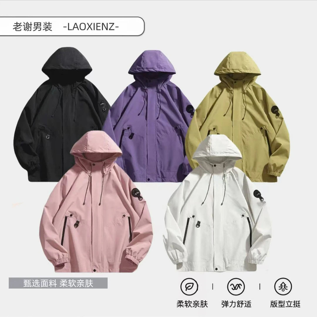 捡漏冲锋夹克！/三防户外风多口袋运动登山外套JK09
