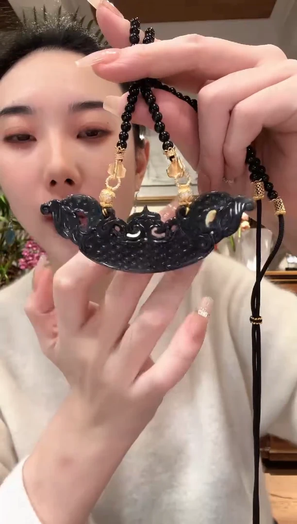 【闪购商品】翡翠颈饰未镶嵌国风