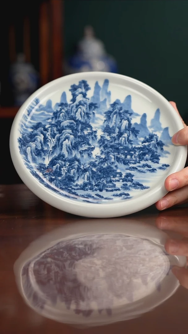 景琳藏 溪山楼观图