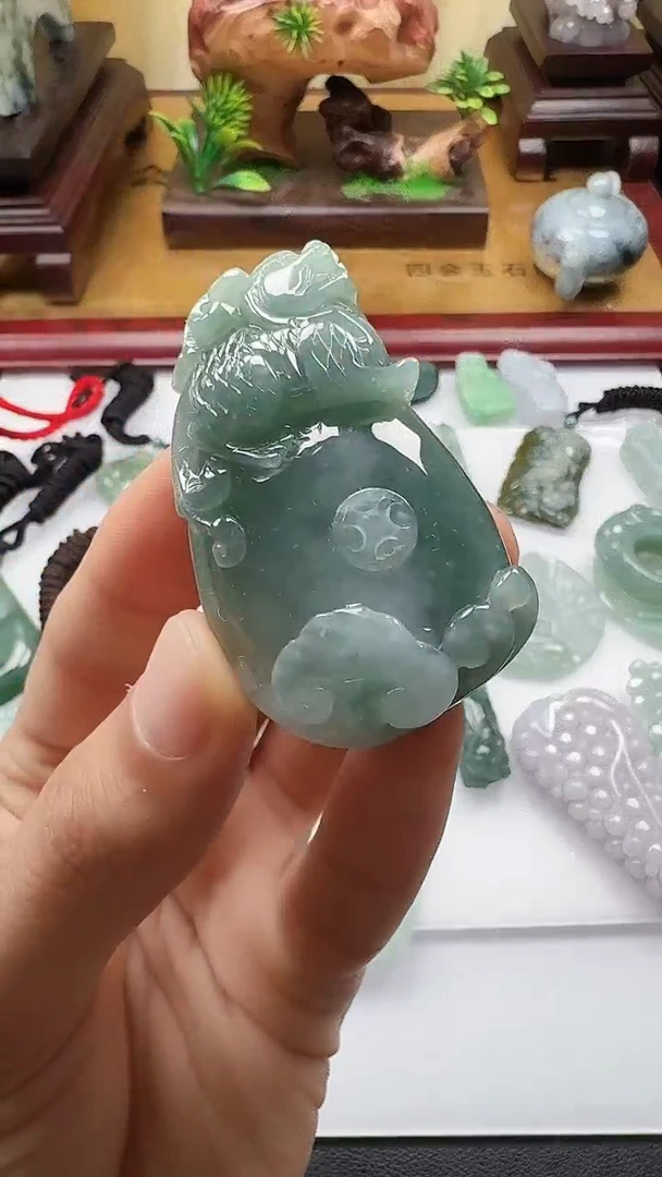 吊坠(不含链)未镶嵌翡翠1