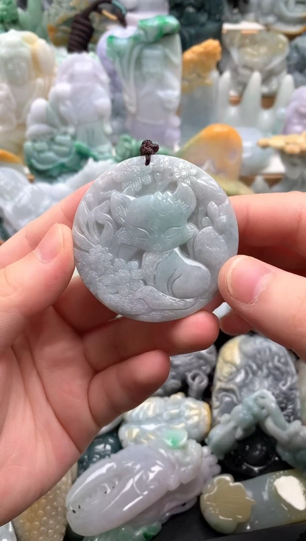 吊坠(不含链)未镶嵌翡翠1