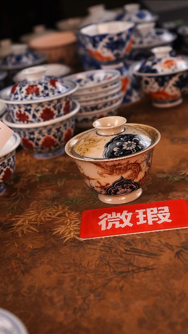 景德镇手工手绘茶器-108