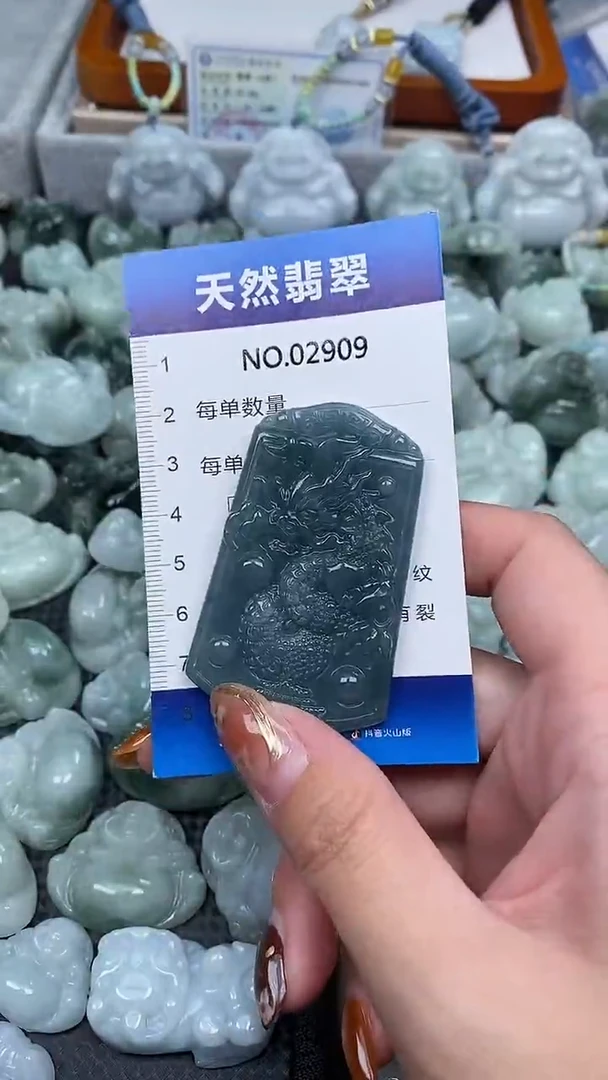 颈饰未镶嵌翡翠纯天然A货翡翠2909