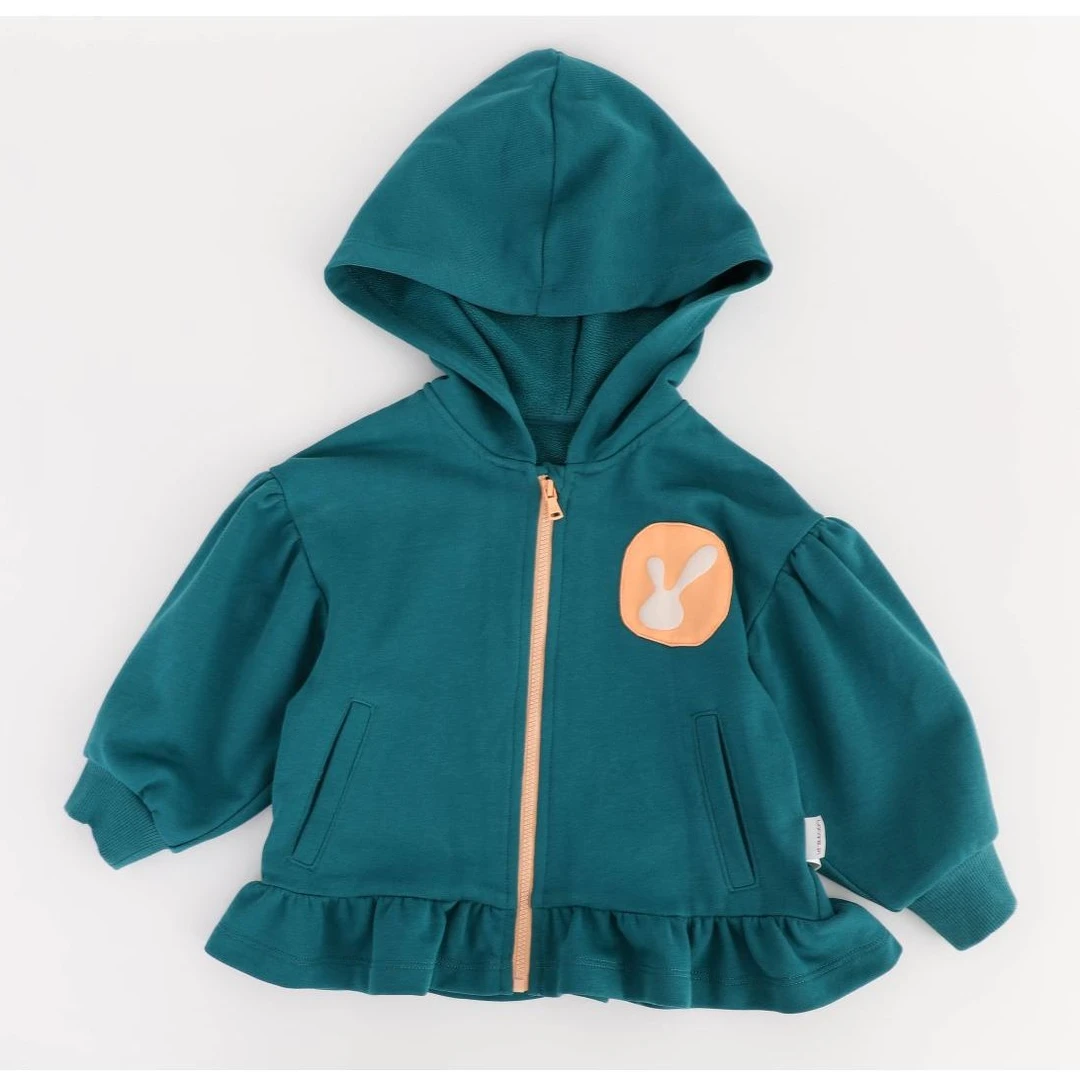 女童春秋针织连帽外套9212505