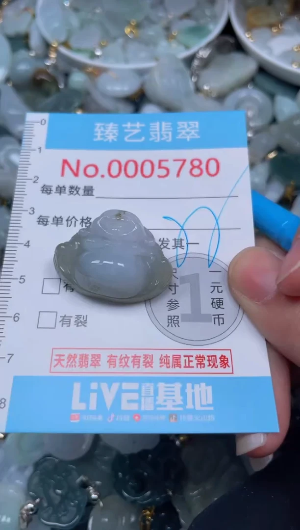 颈饰未镶嵌翡翠5780