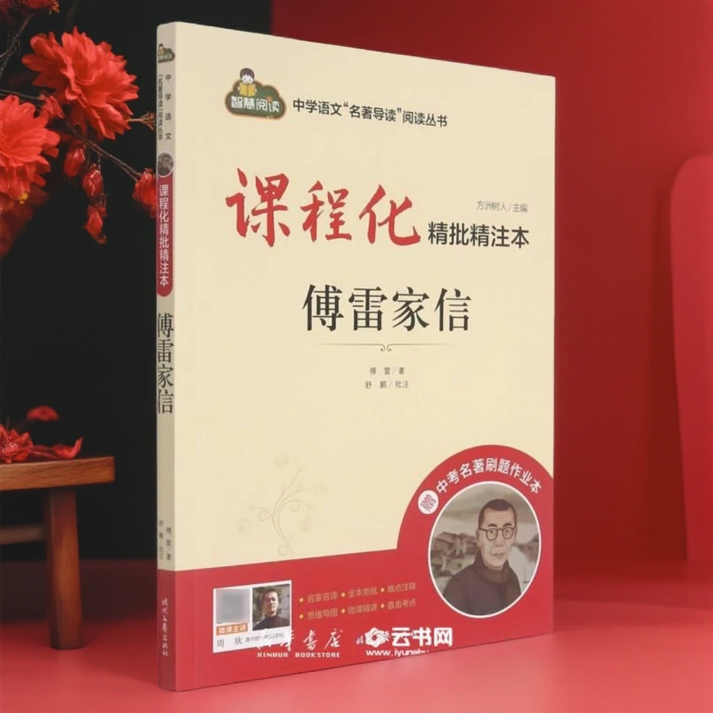 傅雷家信 傅雷著 课程化精批精注本中学语文名著导读阅读丛书