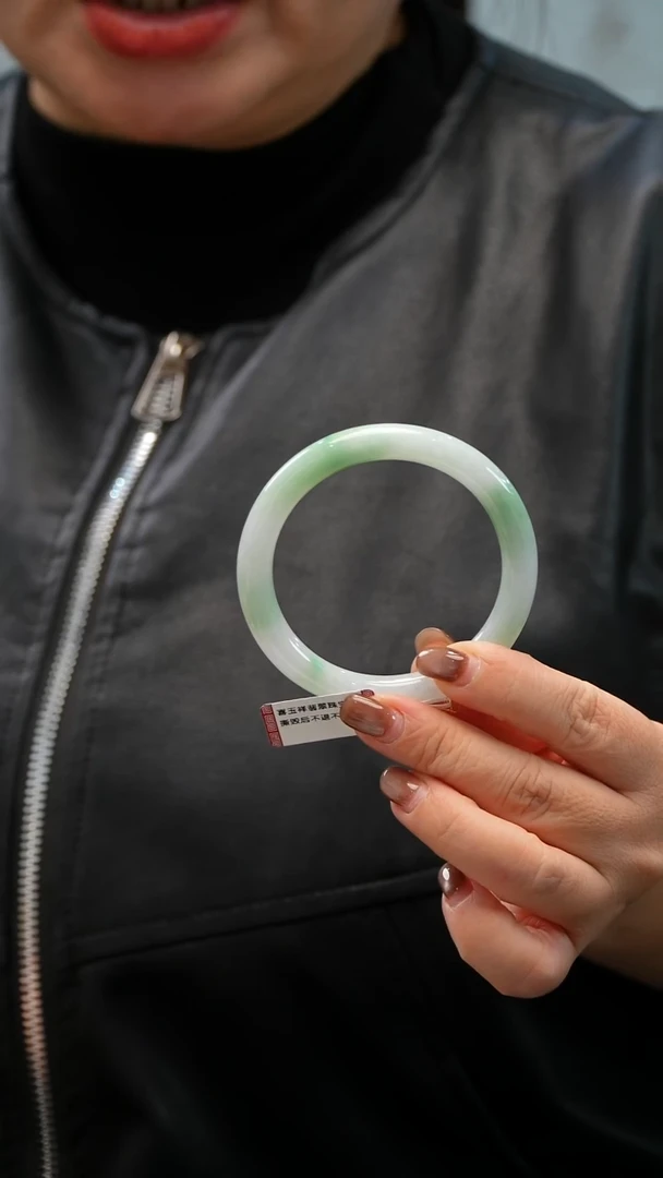 未镶嵌手镯翡翠49号圆条