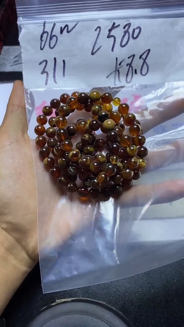 未镶嵌琥珀手链888888888