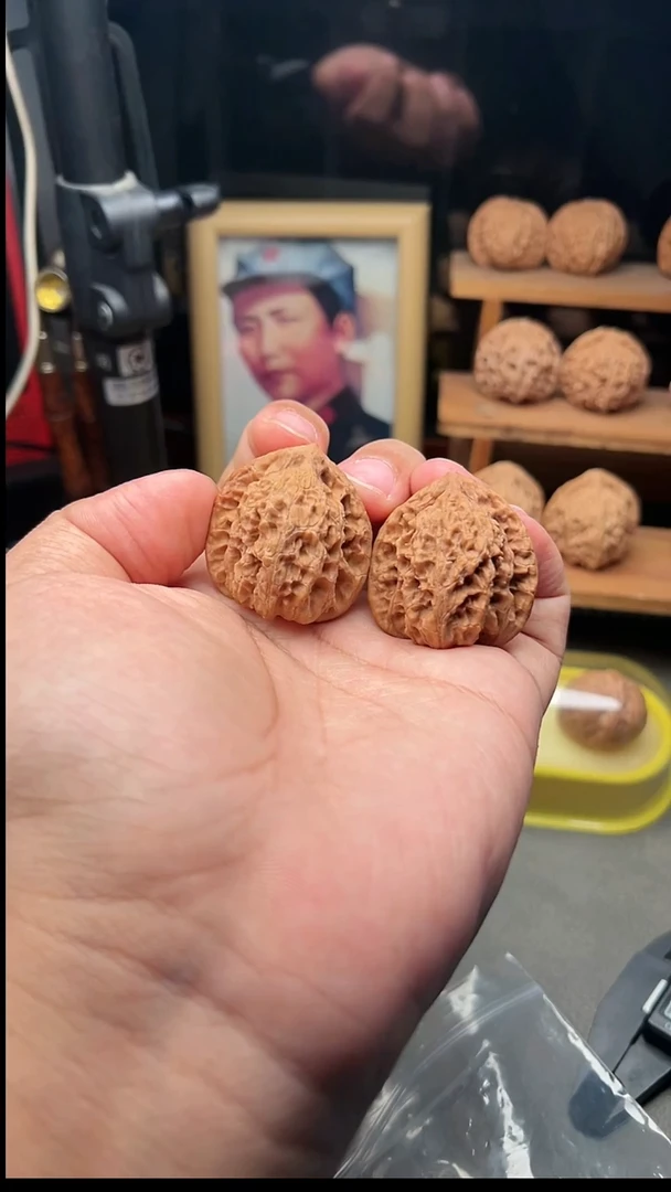 吊坠文玩核桃盘龙虎37