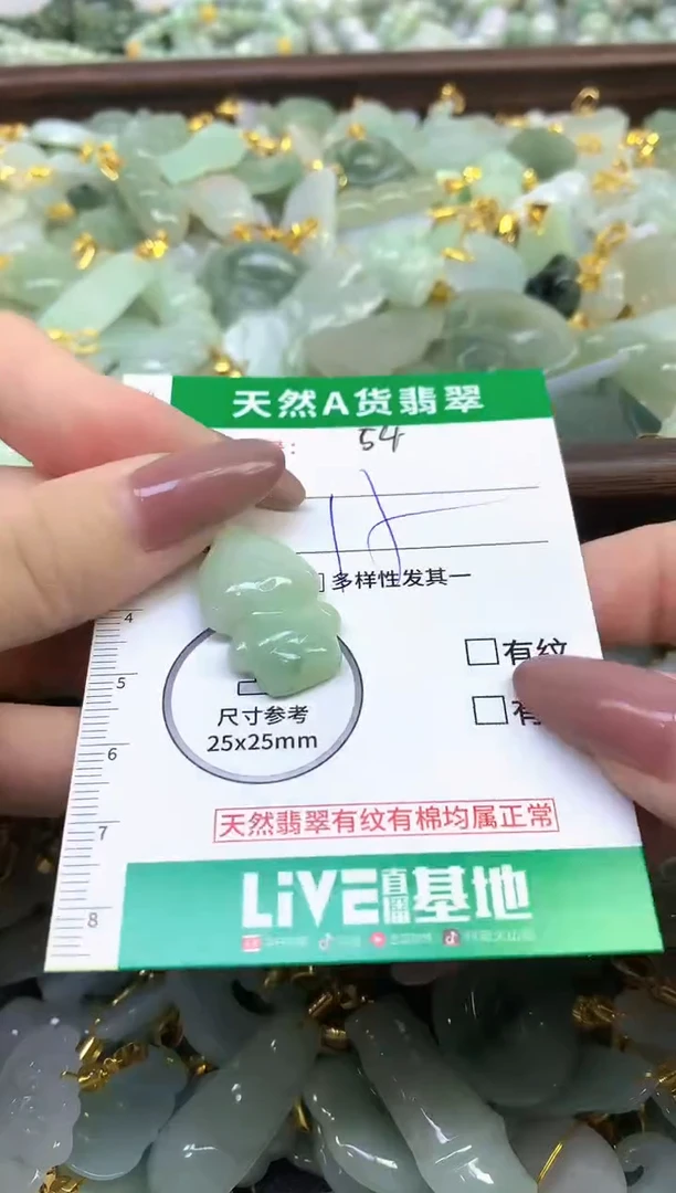 颈饰未镶嵌翡翠天然缅甸A货翡翠