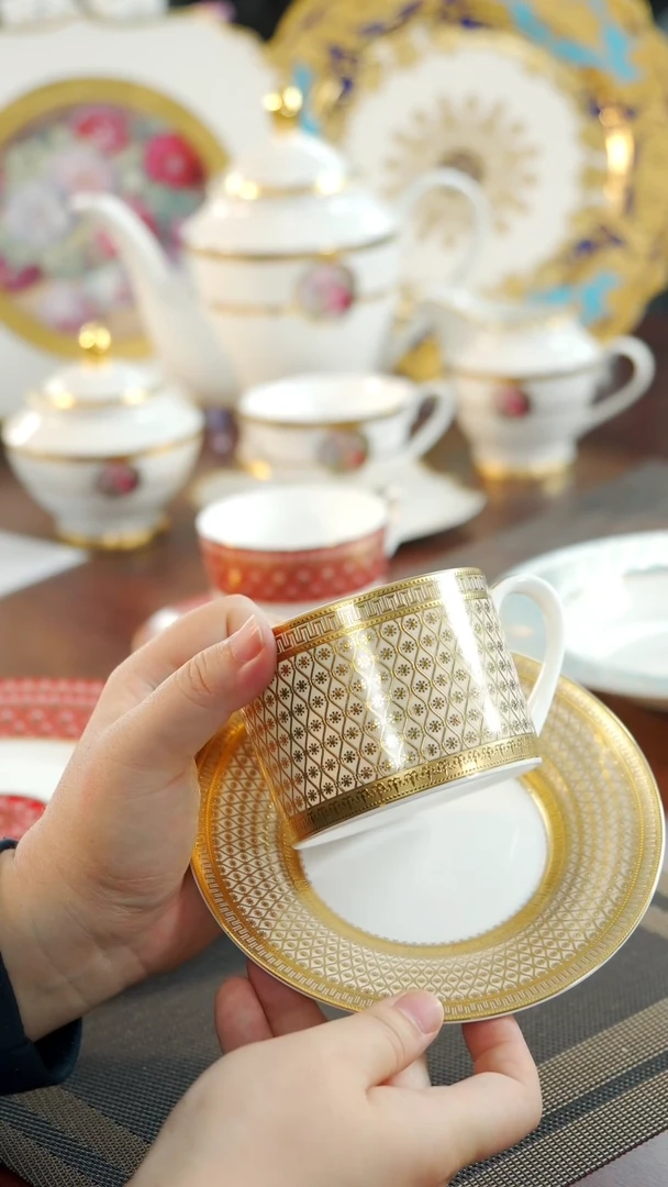 【闪购商品】瓷片咖啡杯碟  福利价