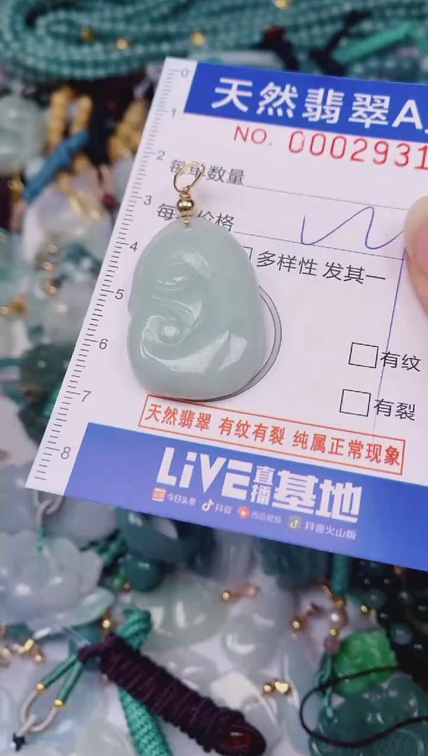 颈饰未镶嵌翡翠00002931