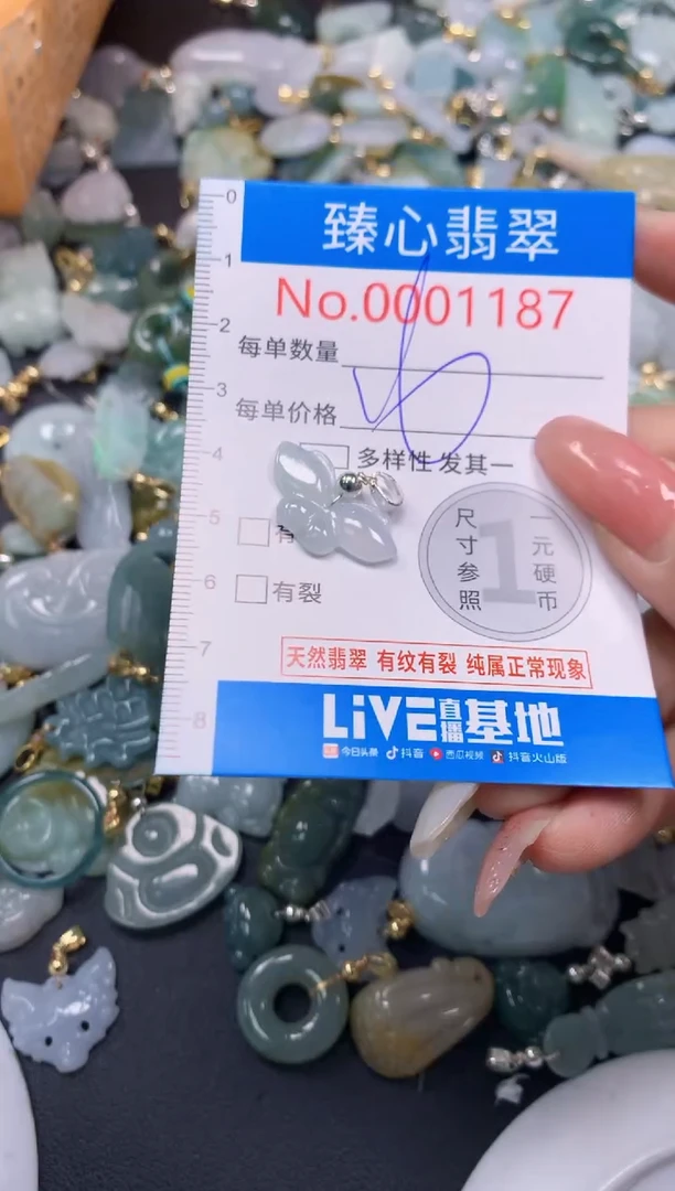 翡翠未镶嵌颈饰1187