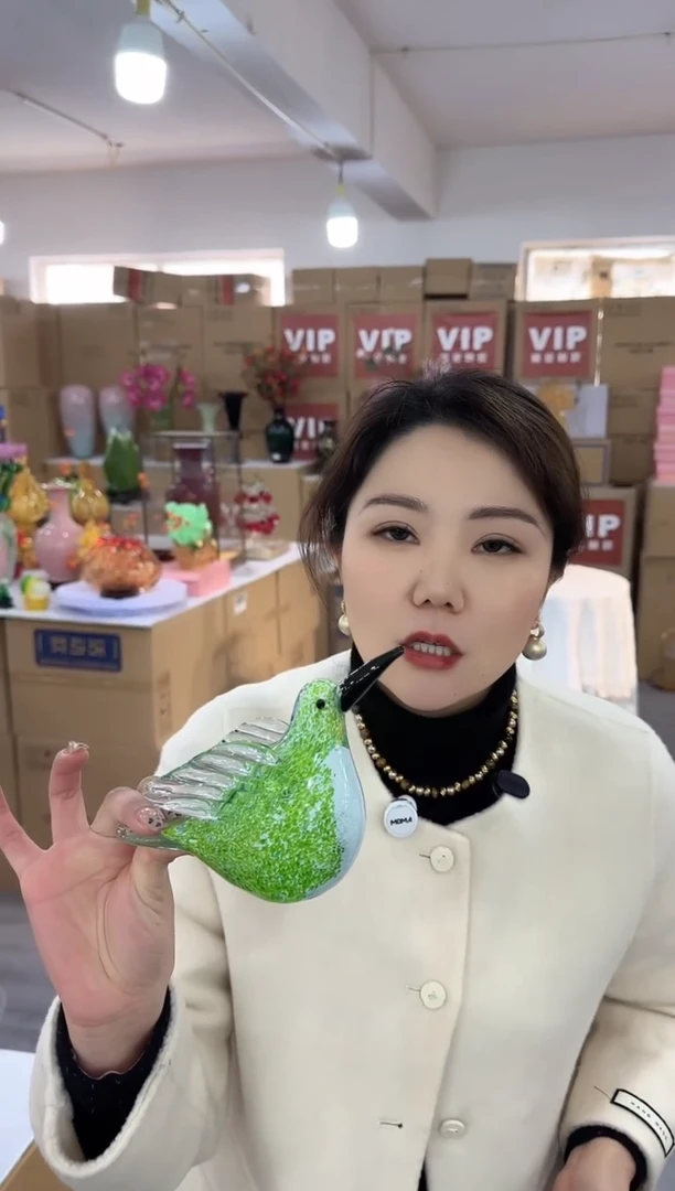 【闪购商品】琉璃椿新花器L-22晚