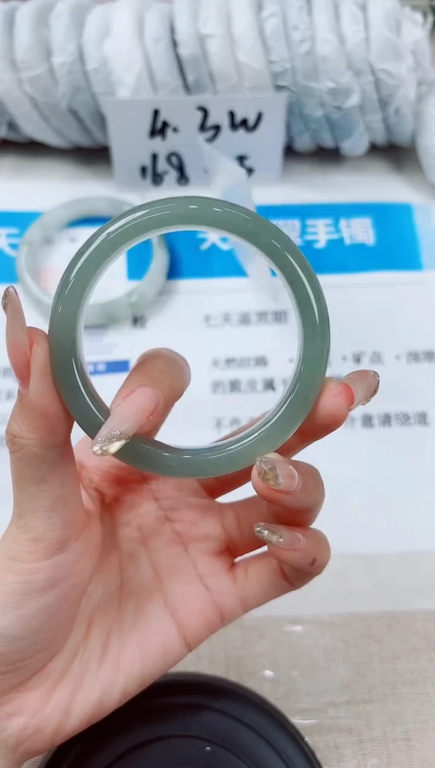 石英质玉手镯未镶嵌205-（52）