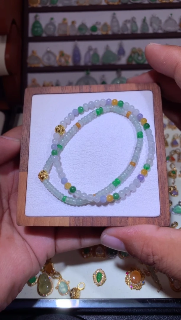 吊坠(不含链)18K金镶嵌翡翠x*.11111