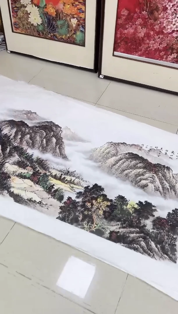 国画九霄甄选国画作品x27