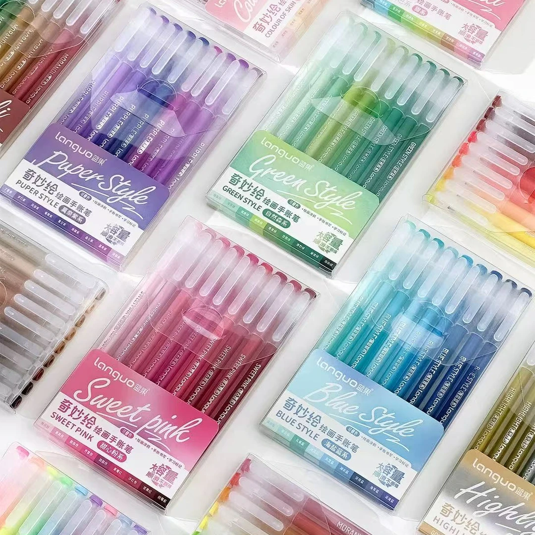 8282 蓝果绘画笔记手账笔