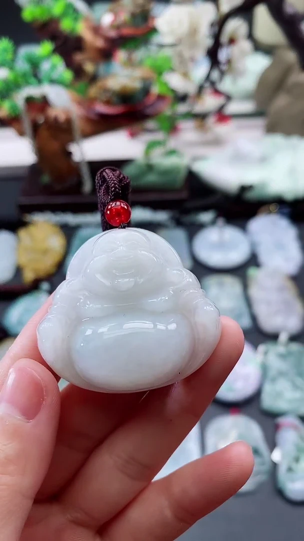 颈饰未镶嵌翡翠天然缅甸A货翡翠