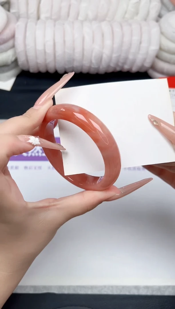 未镶嵌手镯石英质玉35-56