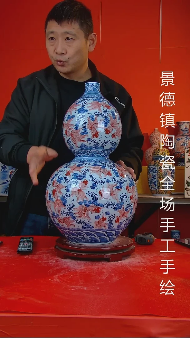 摆件陶瓷景德镇陶瓷 全场手工手绘