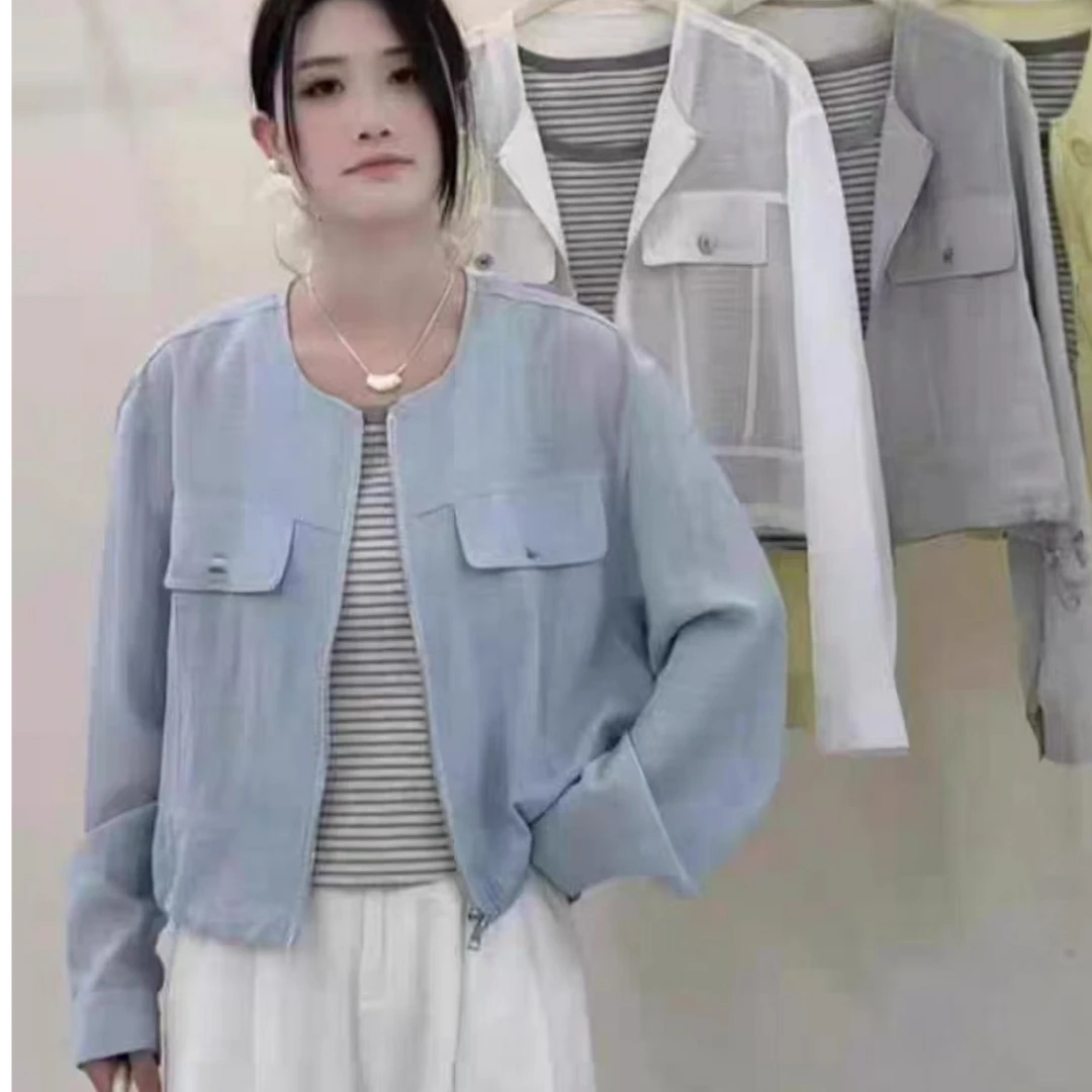 新疆包邮 可可纯色小衫-805