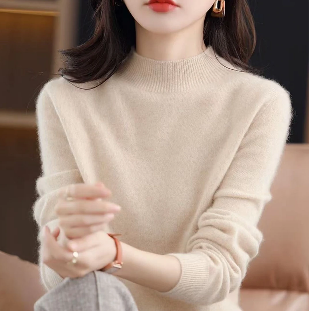 针织毛衣秋冬女新款长袖