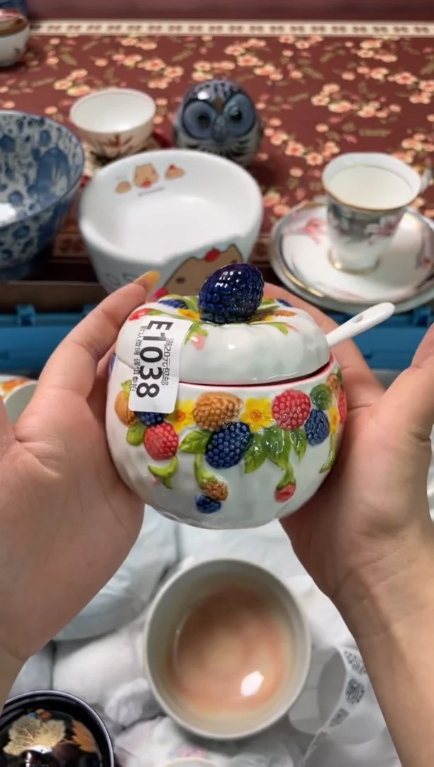 瓷片瓷器瓷器E1038