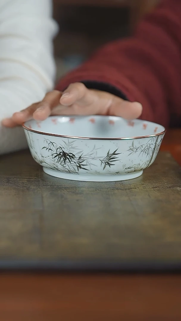 【闪购商品】杯弥云斋墨竹壶承