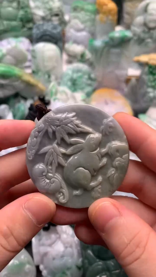 吊坠(不含链)未镶嵌翡翠1