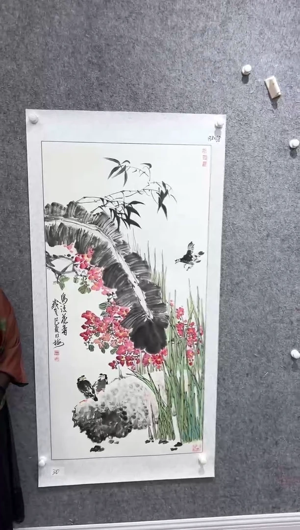 国画邹风梅老师的作品