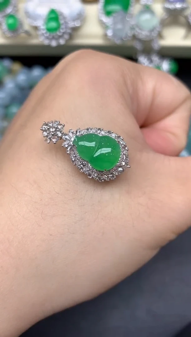 吊坠(不含链)未镶嵌翡翠351-七夕珠宝季