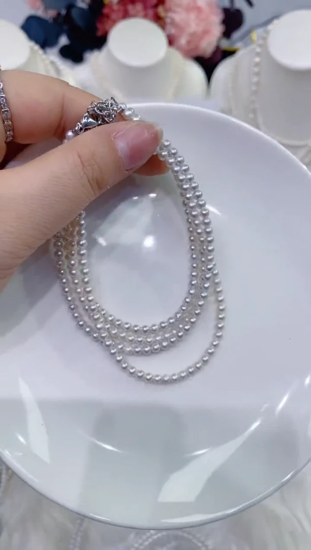 颈饰未镶嵌淡水珍珠C909-1