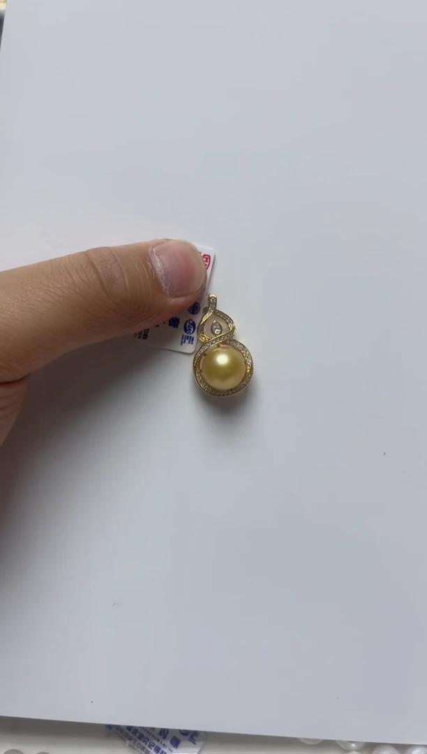 海水珍珠银S925镶嵌颈饰清货