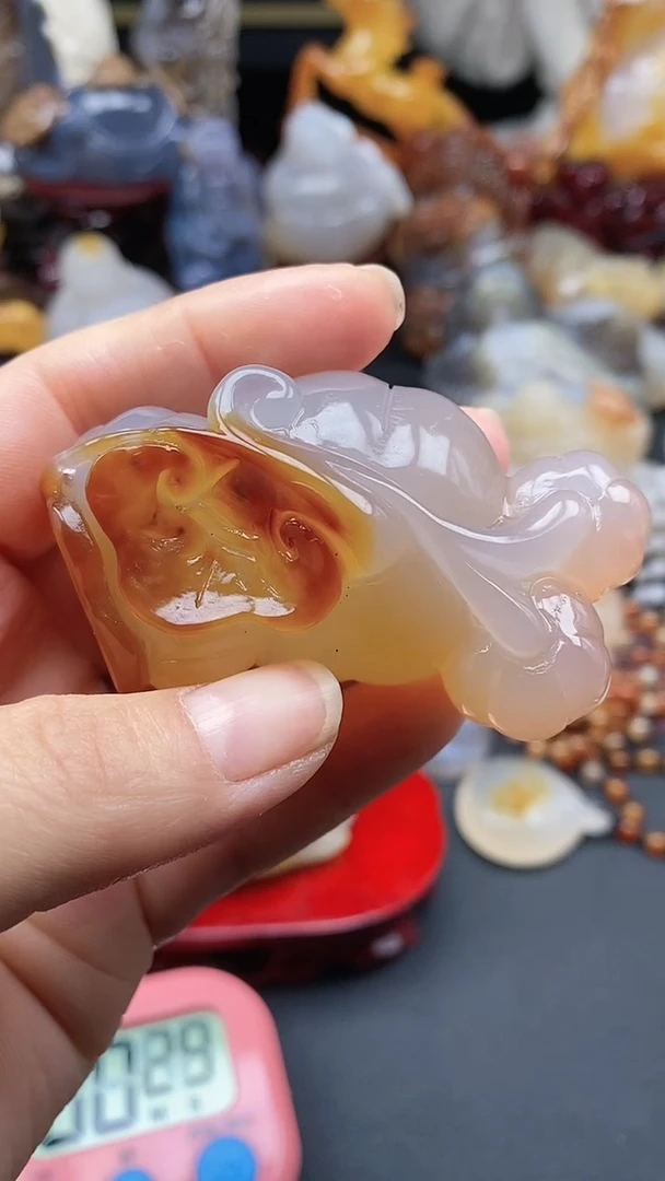 【闪购商品】玛瑙/玉髓颈饰未镶嵌dd