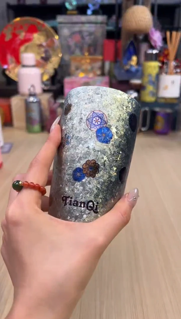 47天沏可乐杯-宝相花