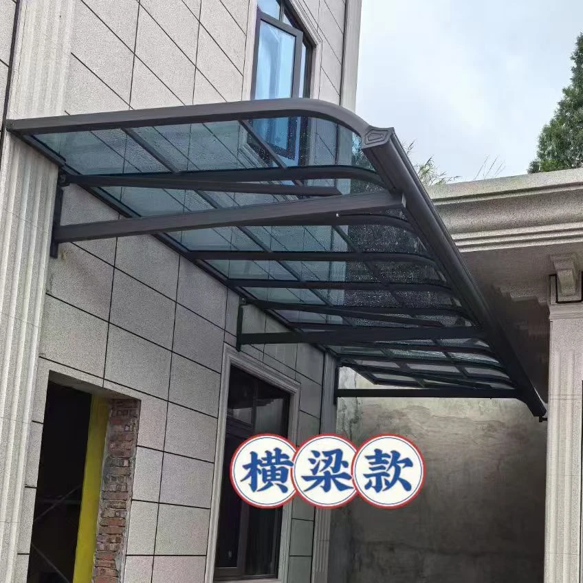 晴铝阁铝合金雨棚户外定制