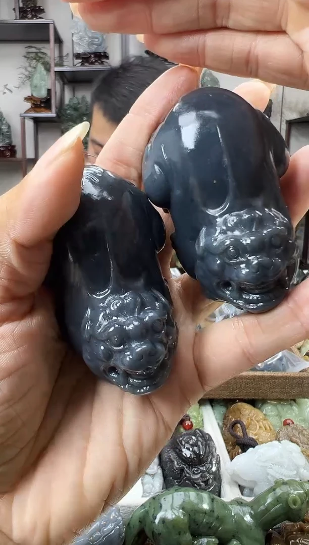 和田玉未镶嵌把件多样性发货 拍一发一