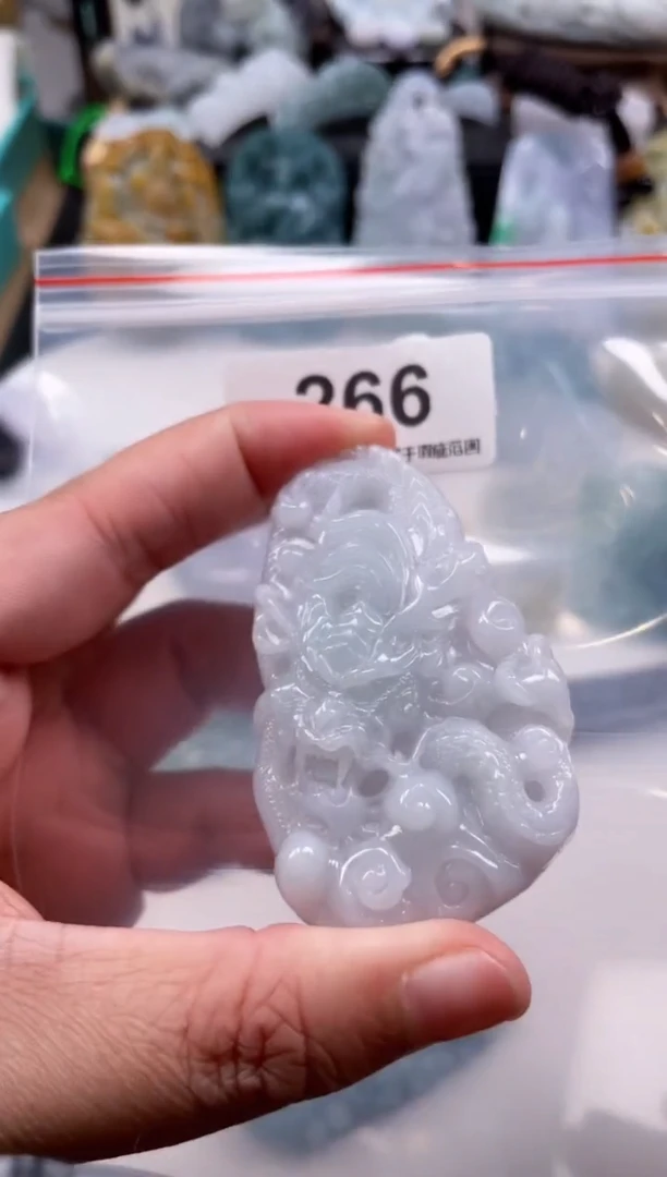 【闪购商品】翡翠颈饰未镶嵌天然缅甸A货翡翠266
