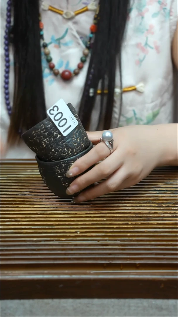 万古烧粗陶手工茶具