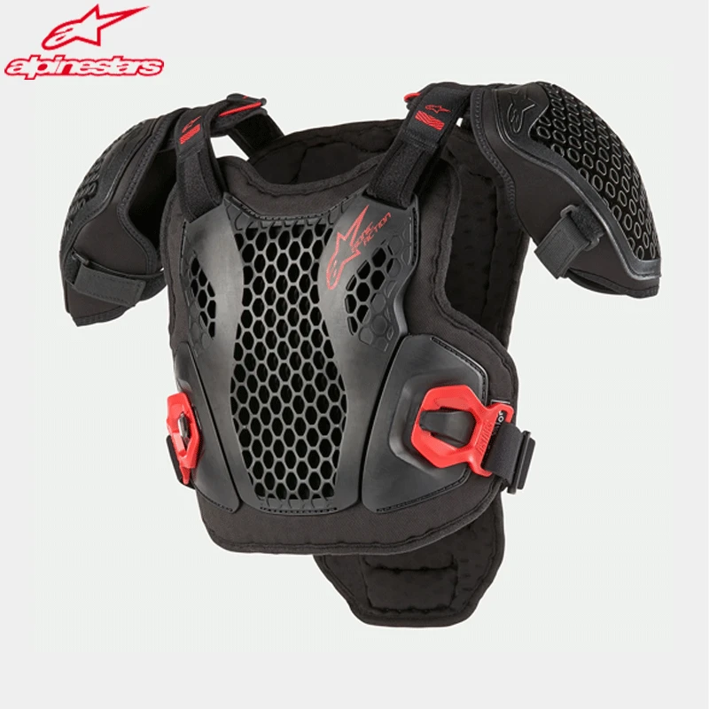 儿童款a星alpinestars越野摩托车护甲bmx小轮车自行车胸甲青少年