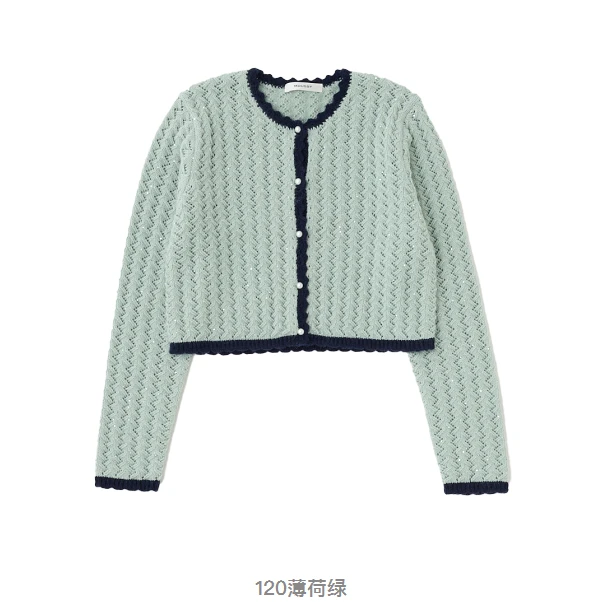 【达人专属】moussy毛针织衫010HAA70-8621