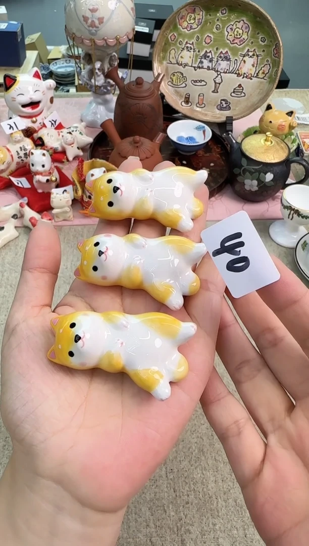 瓷片辰辰的瓷器好看到爆