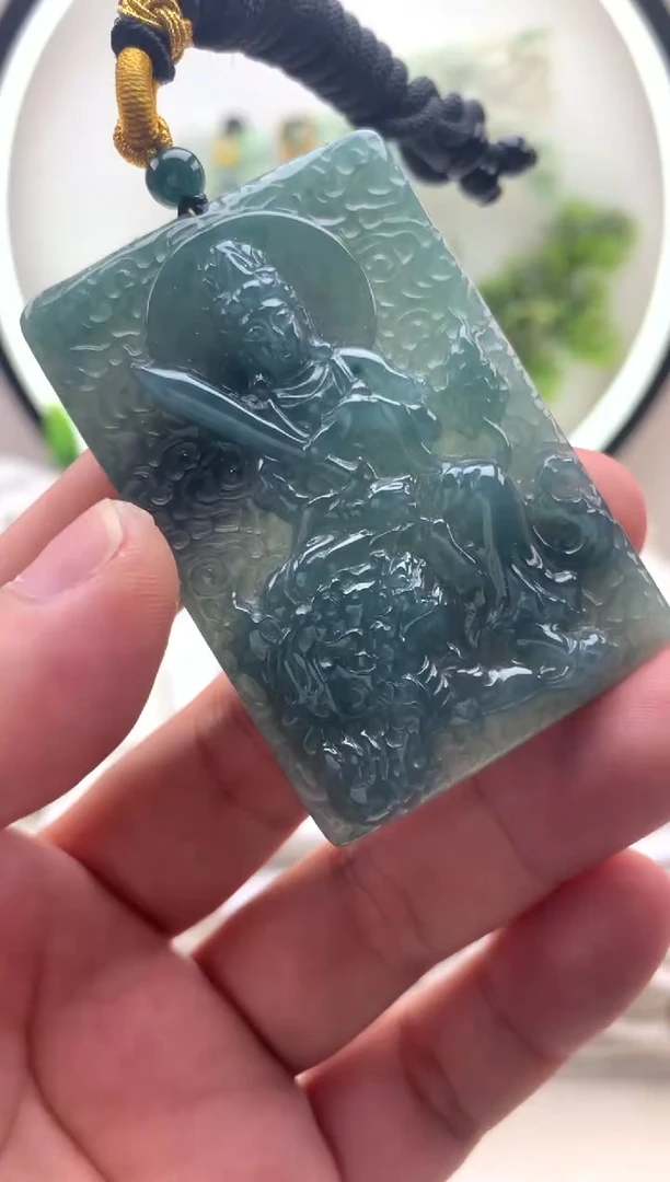 颈饰未镶嵌翡翠文殊
