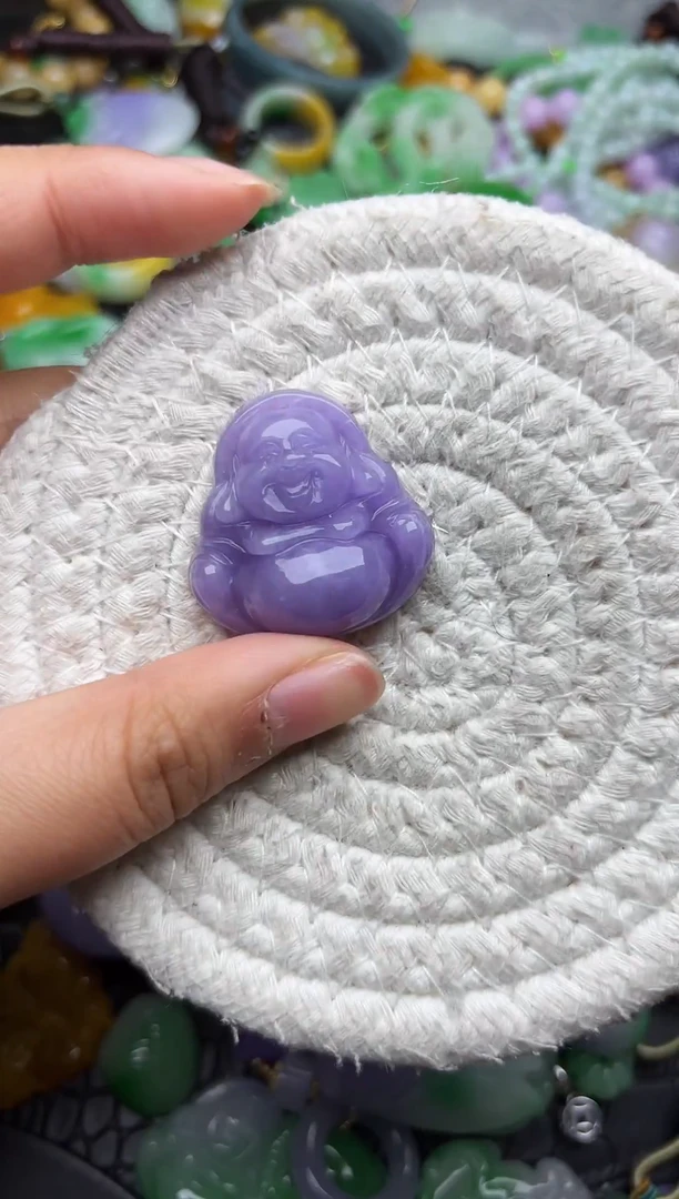 颈饰未镶嵌翡翠缅甸翡翠吊坠