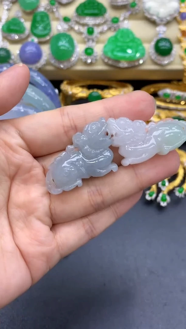 颈饰未镶嵌翡翠111-中国好珍宝  打包