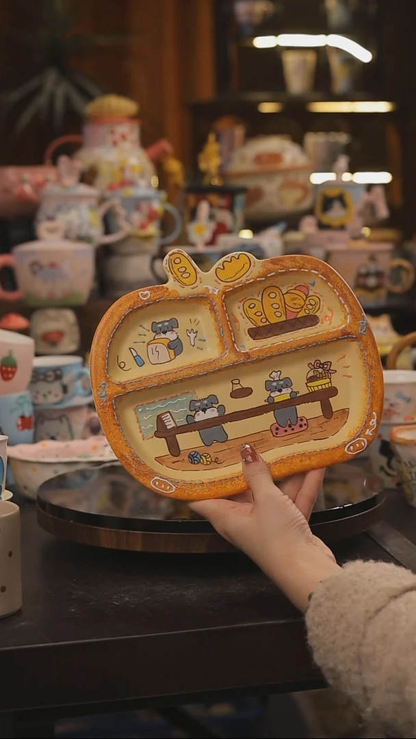 景德镇釉下彩绘设计师款式陶瓷